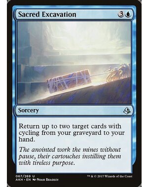 Magic: The Gathering Sacred Excavation (067) Lightly Played