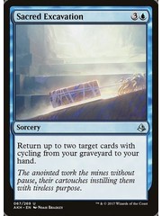 Magic: The Gathering Sacred Excavation (067) Moderately Played