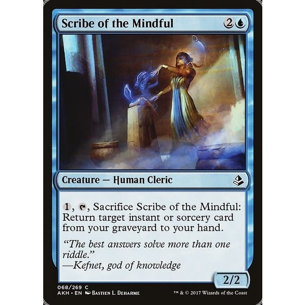 Magic: The Gathering Scribe of the Mindful (068) Near Mint