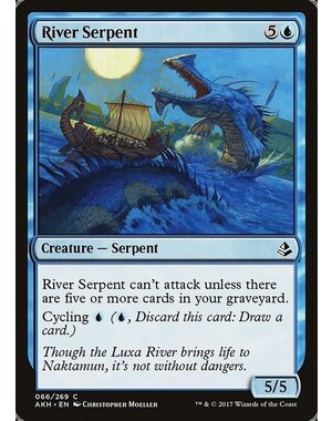 Magic: The Gathering River Serpent (066) Near Mint