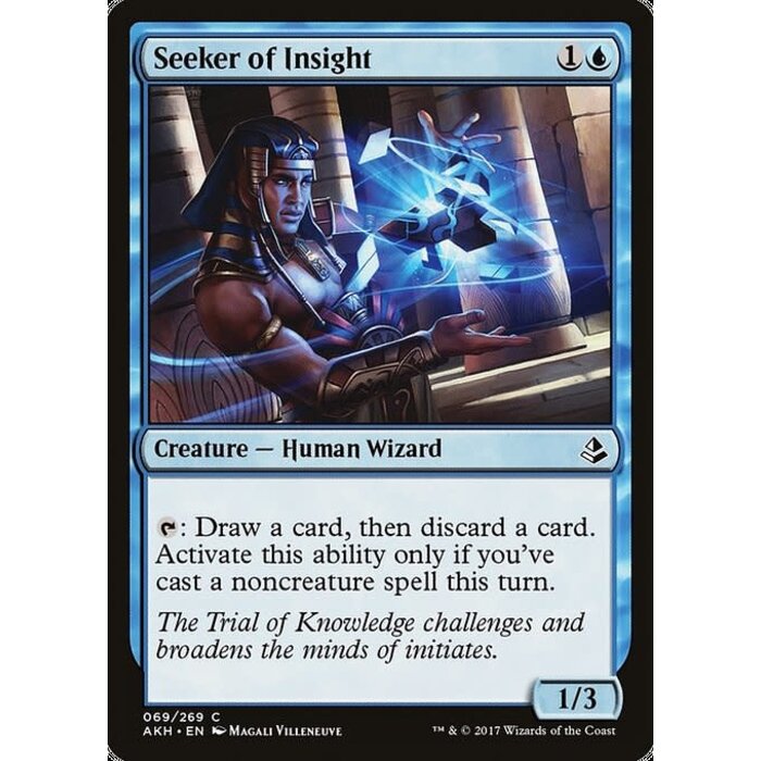 Magic: The Gathering Seeker of Insight (069) Lightly Played Foil
