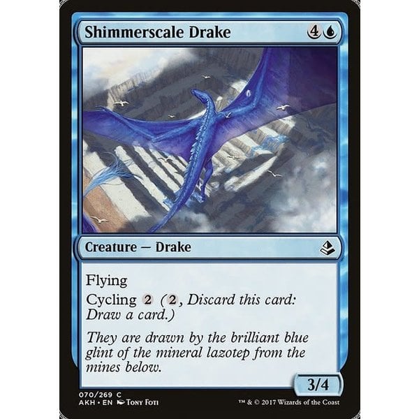 Magic: The Gathering Shimmerscale Drake (070) Lightly Played