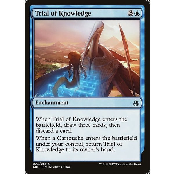 Magic: The Gathering Trial of Knowledge (073) Moderately Played