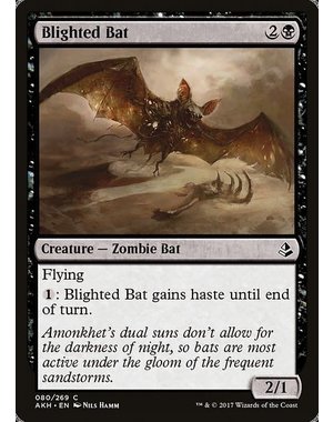 Magic: The Gathering Blighted Bat (080) Lightly Played