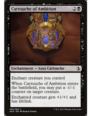 Magic: The Gathering Cartouche of Ambition (083) Moderately Played