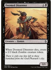 Magic: The Gathering Doomed Dissenter (087) Lightly Played