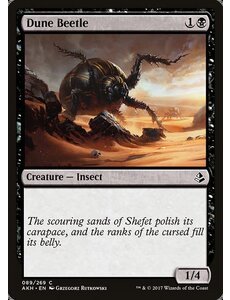 Magic: The Gathering Dune Beetle (089) Moderately Played Foil