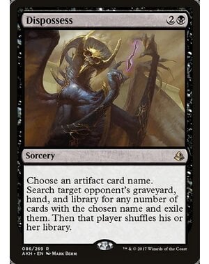 Magic: The Gathering Dispossess (086) Moderately Played Foil