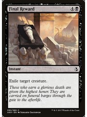 Magic: The Gathering Final Reward (092) Lightly Played