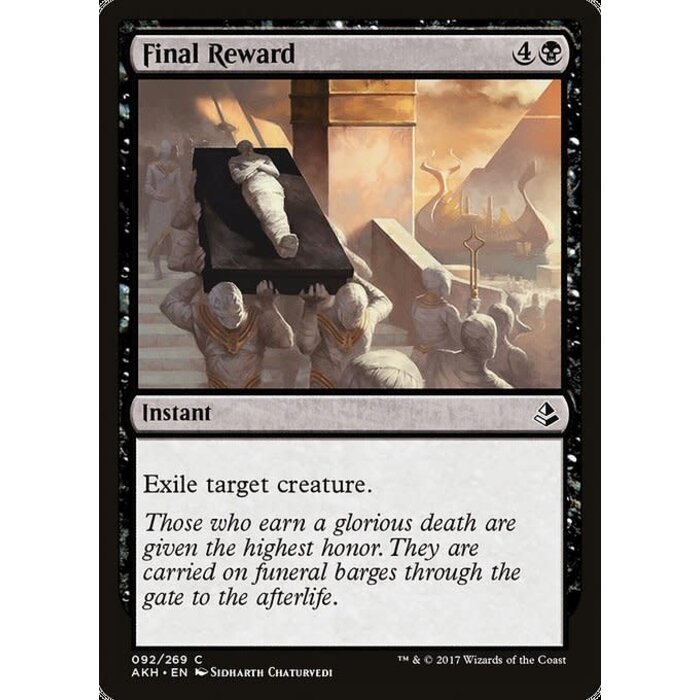 Magic: The Gathering Final Reward (092) Lightly Played