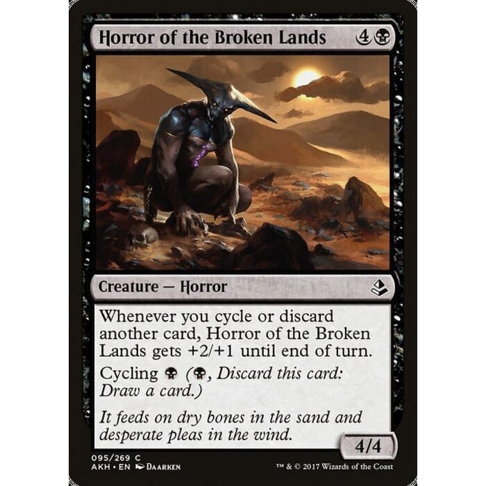 Magic: The Gathering Horror of the Broken Lands (095) Lightly Played