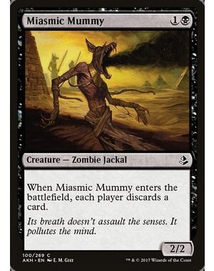 Magic: The Gathering Miasmic Mummy (100) Near Mint