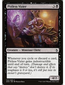 Magic: The Gathering Pitiless Vizier (103) Lightly Played