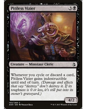 Magic: The Gathering Pitiless Vizier (103) Lightly Played