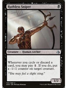 Magic: The Gathering Ruthless Sniper (105) Moderately Played