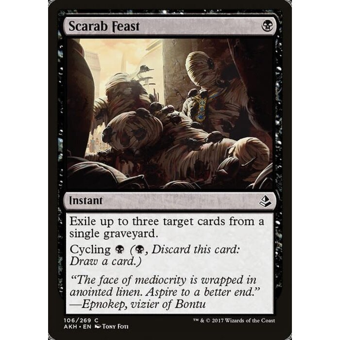 Magic: The Gathering Scarab Feast (106) Near Mint