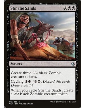 Magic: The Gathering Stir the Sands (110) Moderately Played