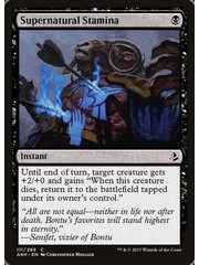 Magic: The Gathering Supernatural Stamina (111) Lightly Played