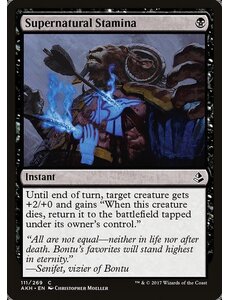 Magic: The Gathering Supernatural Stamina (111) Lightly Played