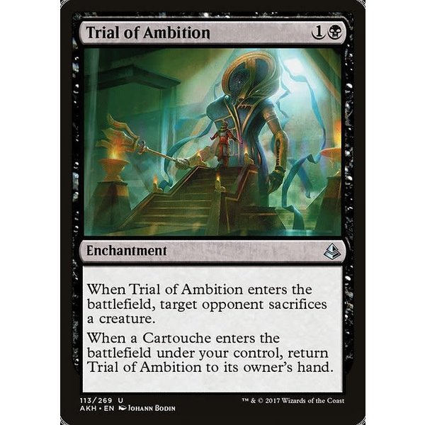 Magic: The Gathering Trial of Ambition (113) Damaged