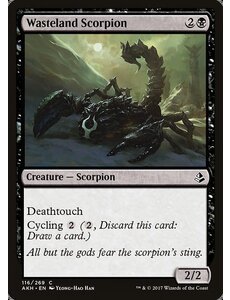 Magic: The Gathering Wasteland Scorpion (116) Moderately Played