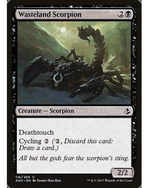 Magic: The Gathering Wasteland Scorpion (116) Moderately Played