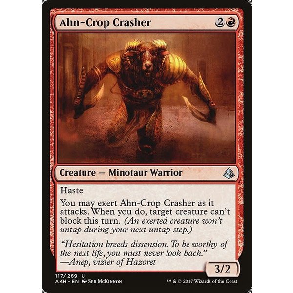 Magic: The Gathering Ahn-Crop Crasher (117) Lightly Played