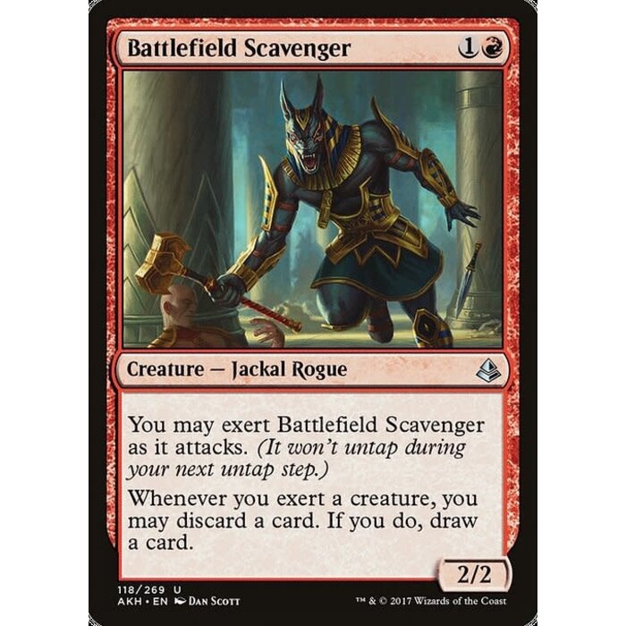 Magic: The Gathering Battlefield Scavenger (118) Moderately Played Foil