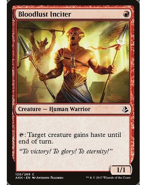 Magic: The Gathering Bloodlust Inciter (120) Lightly Played