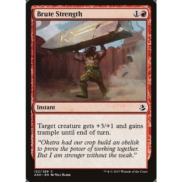 Magic: The Gathering Brute Strength (122) Lightly Played