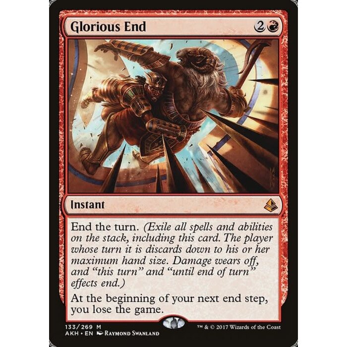 Magic: The Gathering Glorious End (133) Damaged