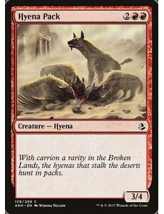 Magic: The Gathering Hyena Pack (139) Damaged