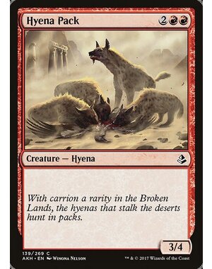 Magic: The Gathering Hyena Pack (139) Damaged