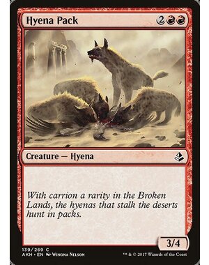 Magic: The Gathering Hyena Pack (139) Lightly Played