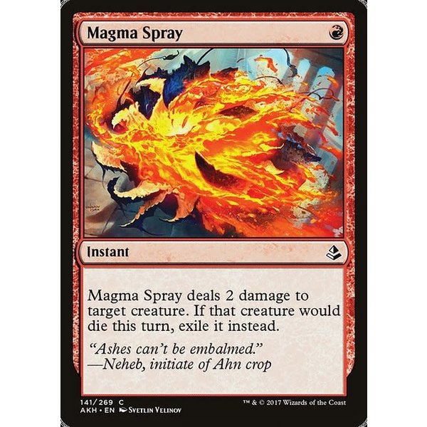 Magic: The Gathering Magma Spray (141) Lightly Played