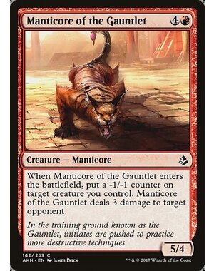 Magic: The Gathering Manticore of the Gauntlet (142) Lightly Played