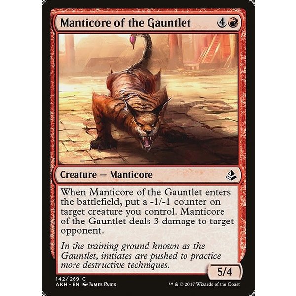 Magic: The Gathering Manticore of the Gauntlet (142) Lightly Played