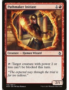 Magic: The Gathering Pathmaker Initiate (146) Heavily Played Foil