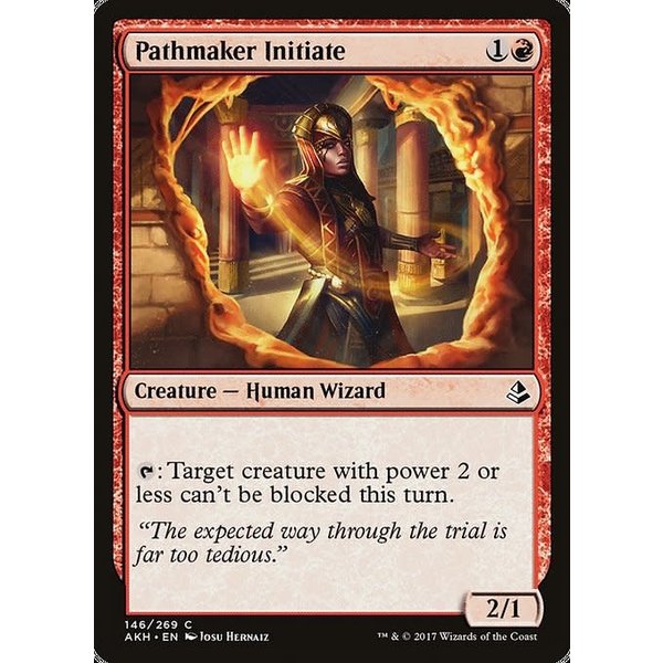 Magic: The Gathering Pathmaker Initiate (146) Heavily Played Foil