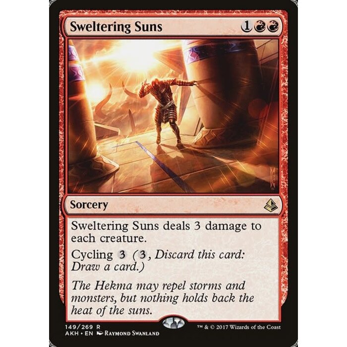 Magic: The Gathering Sweltering Suns (149) Damaged