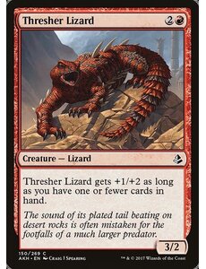 Magic: The Gathering Thresher Lizard (150) Damaged