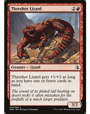 Magic: The Gathering Thresher Lizard (150) Moderately Played Foil