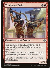 Magic: The Gathering Trueheart Twins (153) Damaged