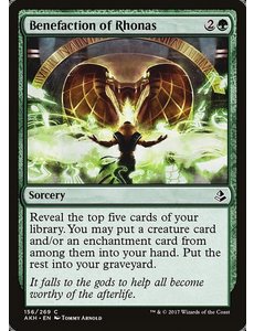Magic: The Gathering Benefaction of Rhonas (156) Near Mint