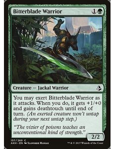 Magic: The Gathering Bitterblade Warrior (157) Lightly Played
