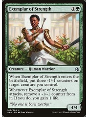 Magic: The Gathering Exemplar of Strength (165) Moderately Played