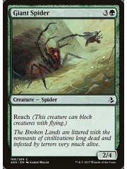 Magic: The Gathering Giant Spider (166) Lightly Played