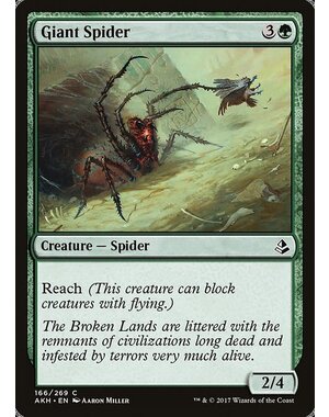 Magic: The Gathering Giant Spider (166) Lightly Played