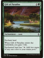 Magic: The Gathering Gift of Paradise (167) Moderately Played