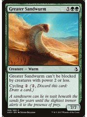Magic: The Gathering Greater Sandwurm (168) Lightly Played
